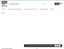 Tablet Screenshot of innoprinter.com